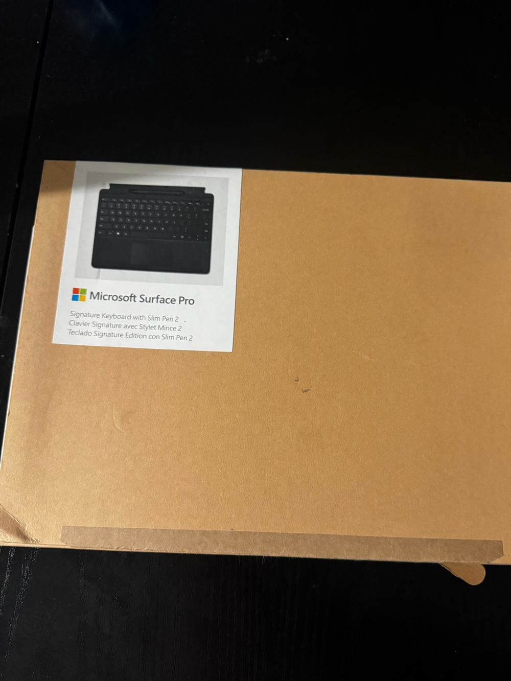 Microsoft Black Surface Pro Signature Type Cover Keyboard